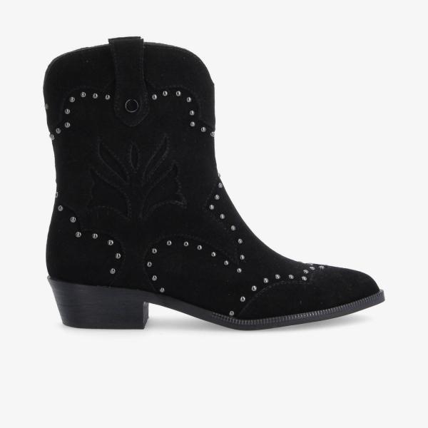 MAIA BOOTS W - SUEDE - BLACK