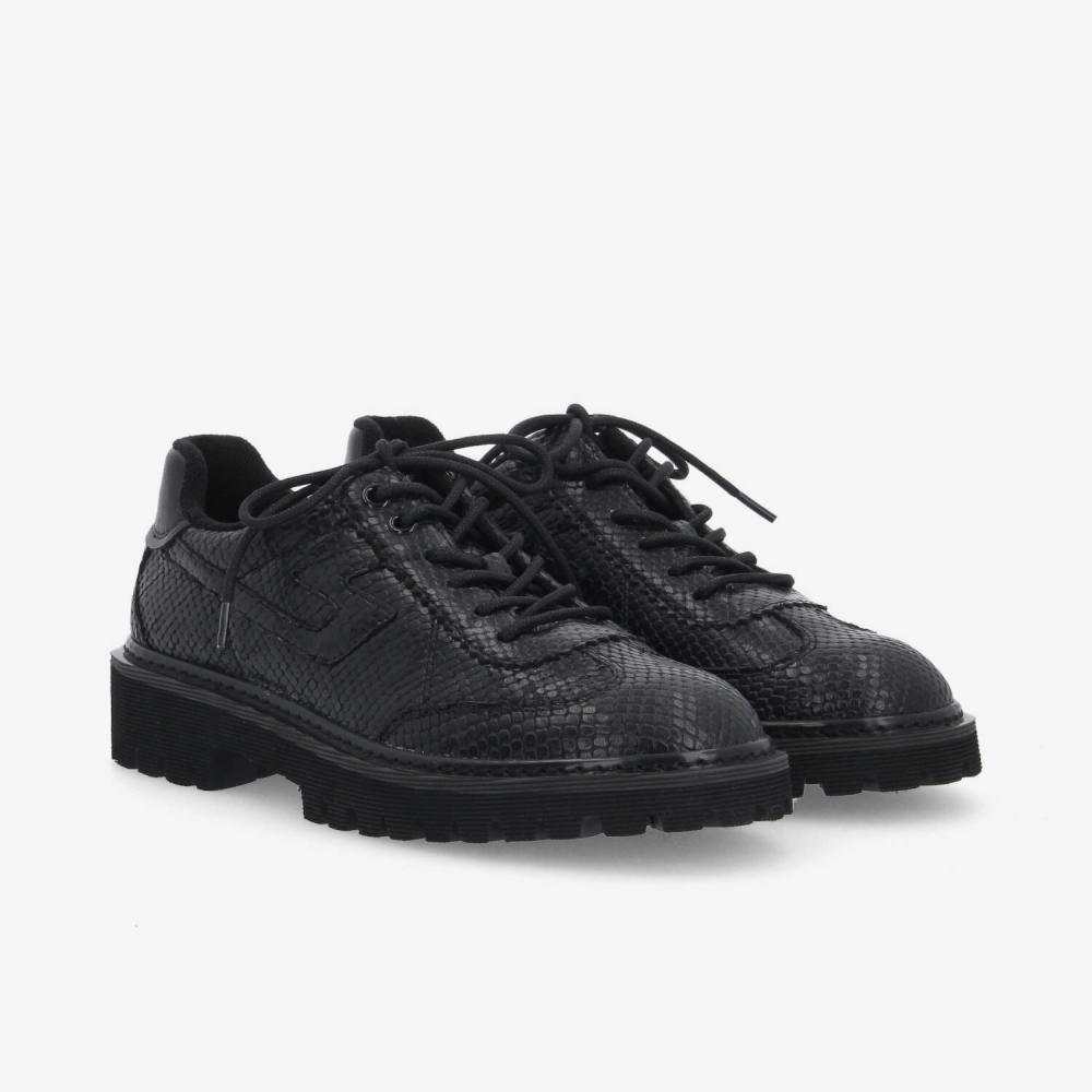 MYSEN CITY W - PRINT SNAKE - NOIR