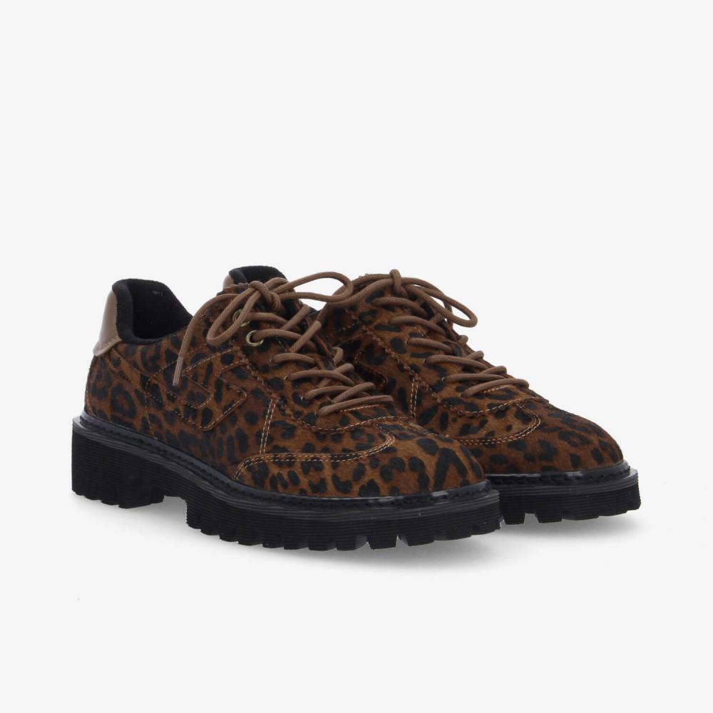 MYSEN CITY W - PONY LEO - BROWN