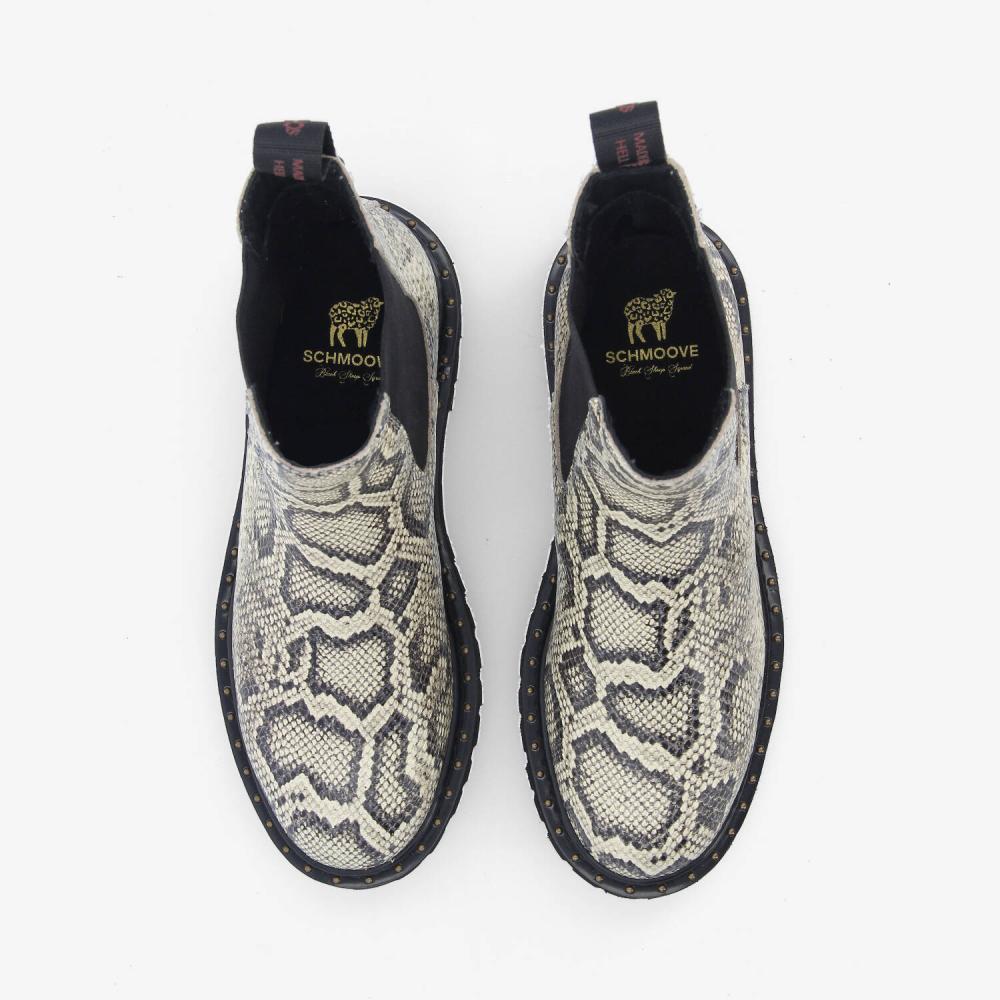 MYSEN CHELSEA W - PRINT PYTHON - BEIGE
