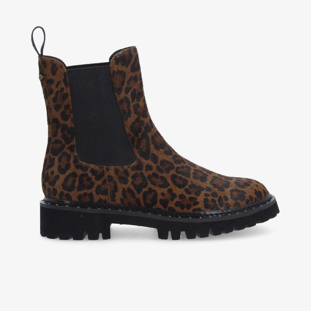 MYSEN CHELSEA W - PONY LEO - BROWN