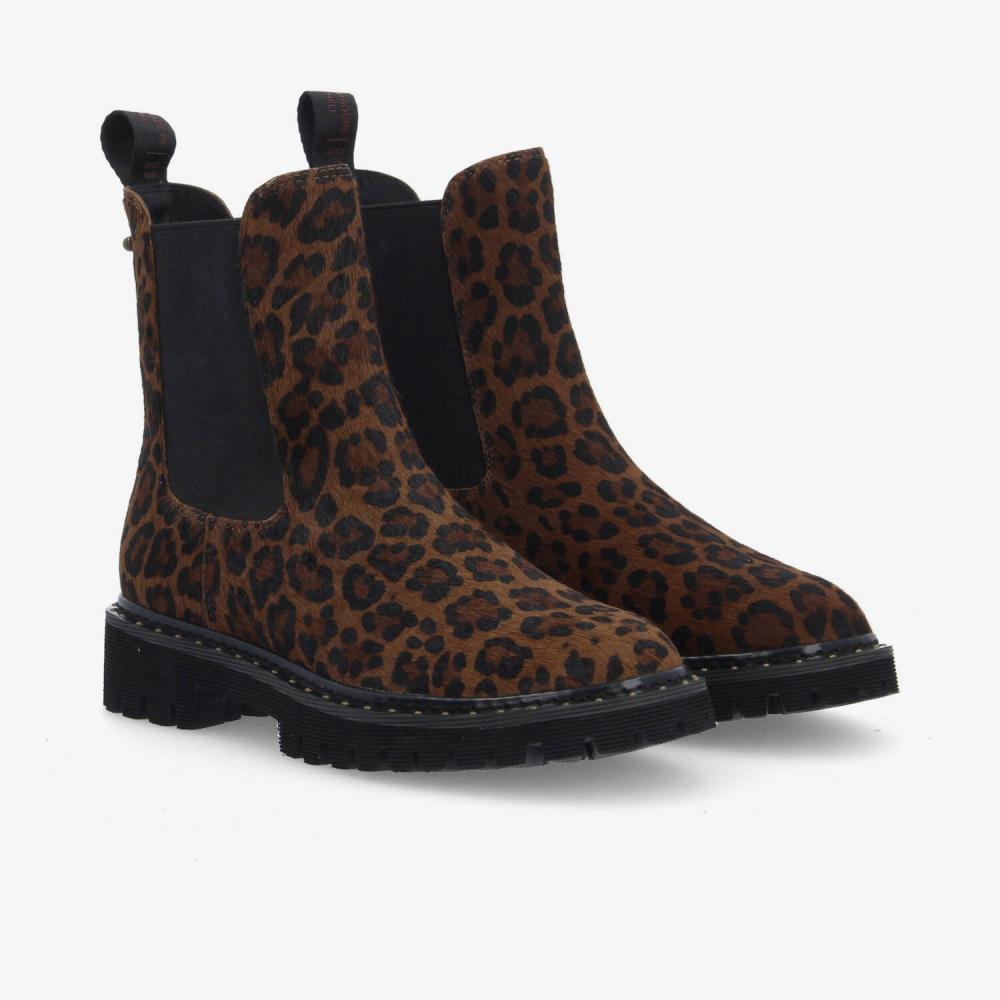MYSEN CHELSEA W - PONY LEO - BROWN