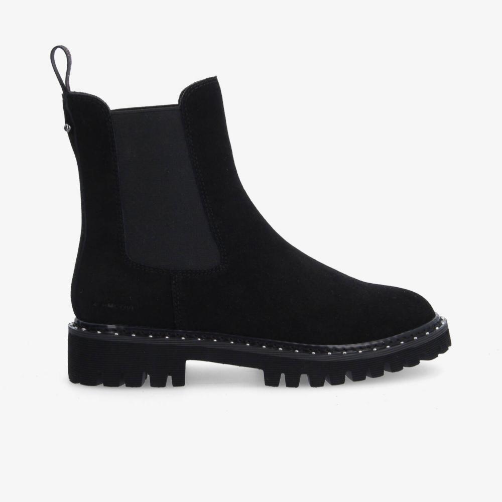 MYSEN CHELSEA W - SUEDE - BLACK