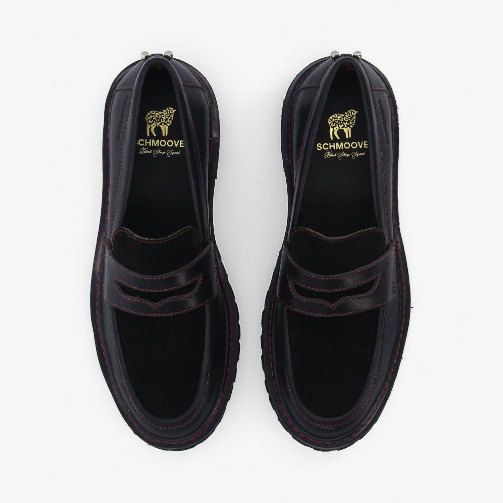 MYSEN LOAFER W - NAPPA/SUEDE - NOIR
