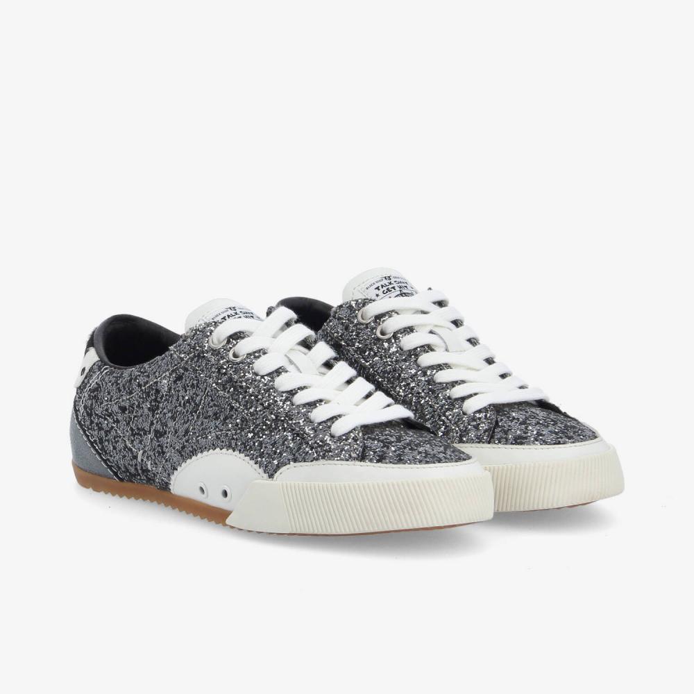 MICK SNEAKER W - GLIT/PONY COW - GREY