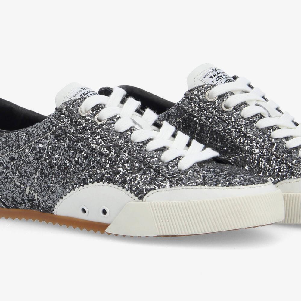 MICK SNEAKER W - GLIT/PONY COW - GREY