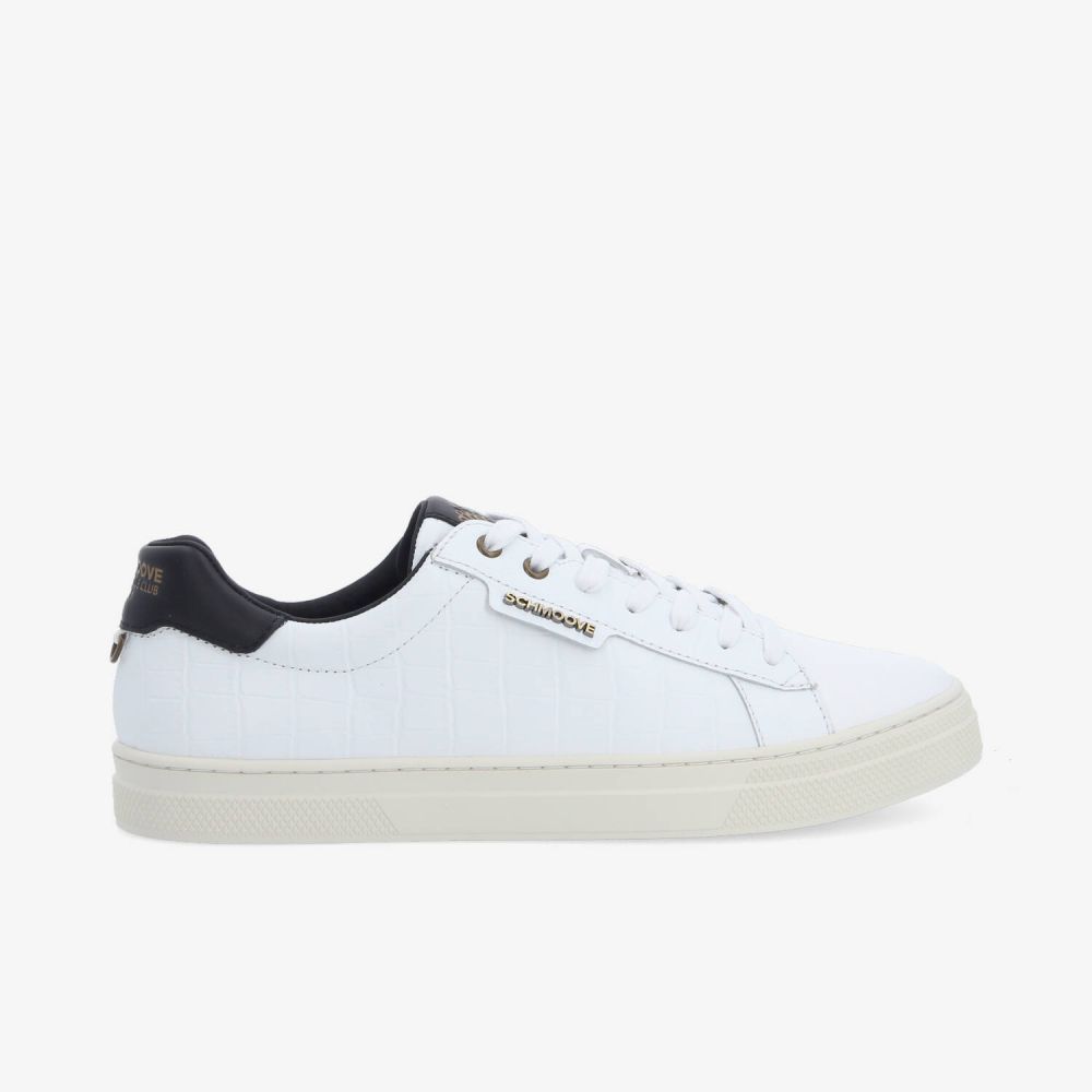 SPARKLE BIKER M - MAT KROCO/NAPPA - WHITE